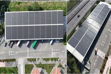 高公局關廟服務區 台南 713.4 kWp